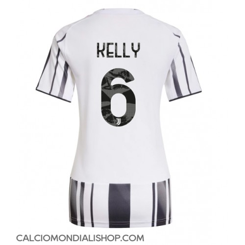 Maglie da calcio Juventus Lloyd Kelly #6 Prima Maglia Femminile 2025-26 Manica Corta